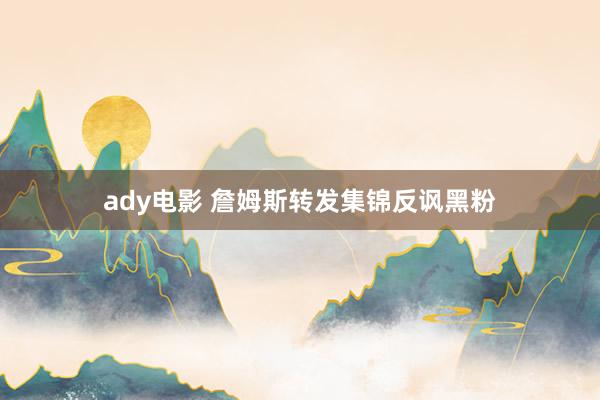 ady电影 詹姆斯转发集锦反讽黑粉